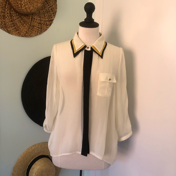 Button down blouse - Picture 1 of 6